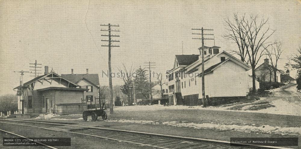 Postcard: View of Center, Andover, Connecticut